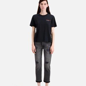 The Kooples “I Love Kooples” Black Graphic T-Shirt | Size XXL | Slim Fit NWT